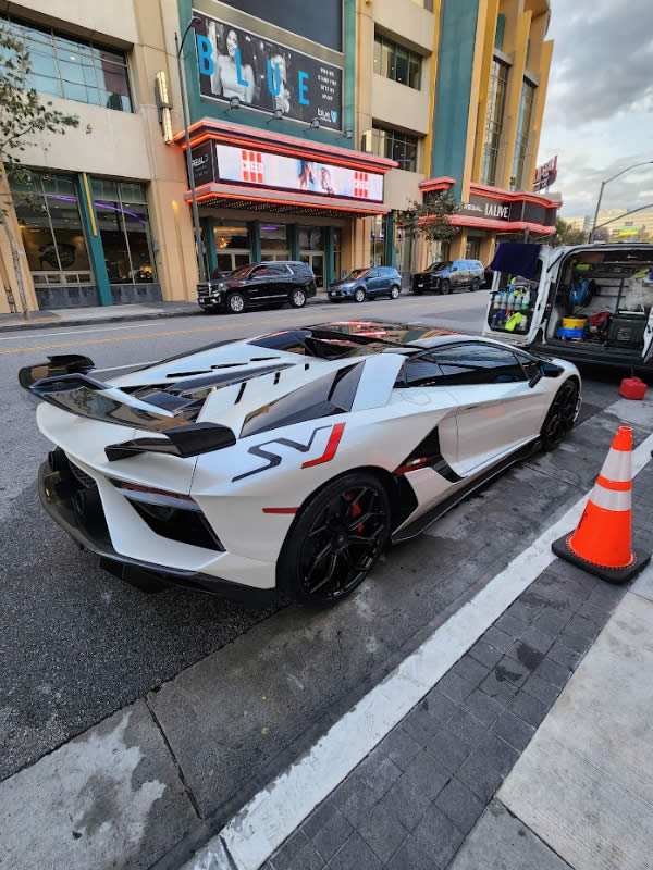 Lamborghini Mobile Exotic Car Detailing Los Angeles