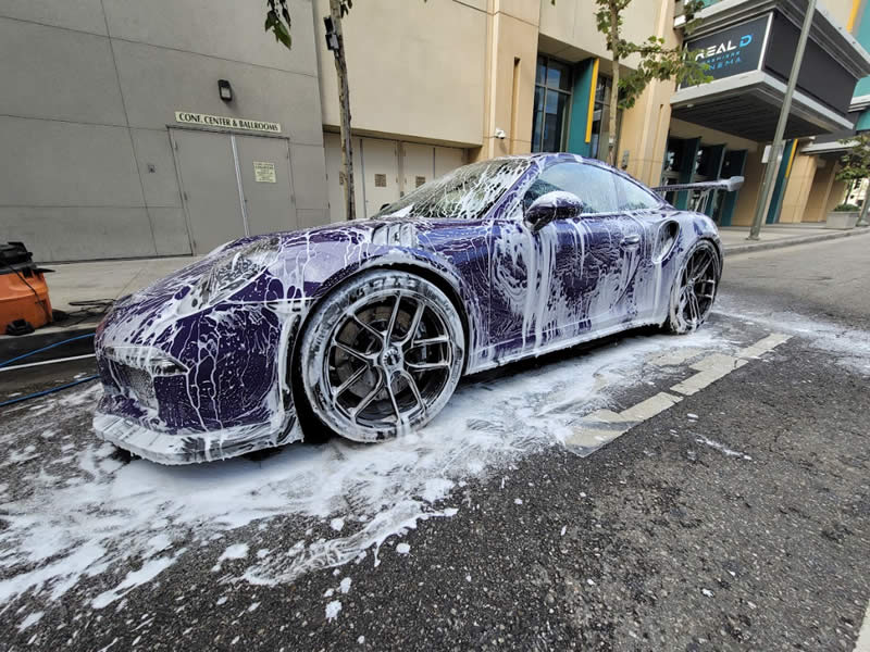 Roberts Auto Detailing Los Angeles Porsche Wash